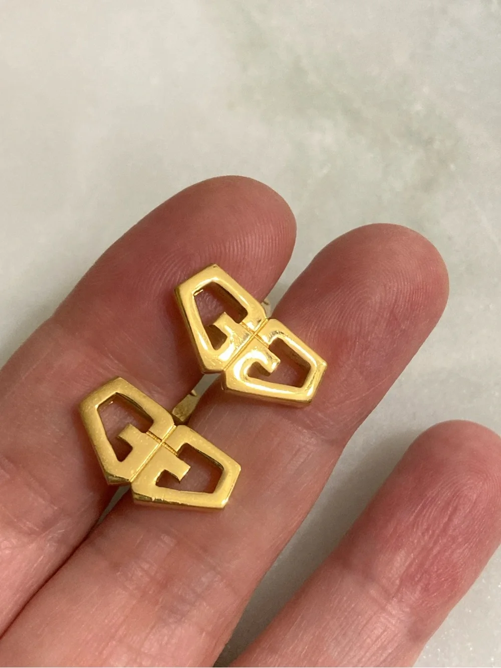 Vintage Givenchy 1979 Cuff Links